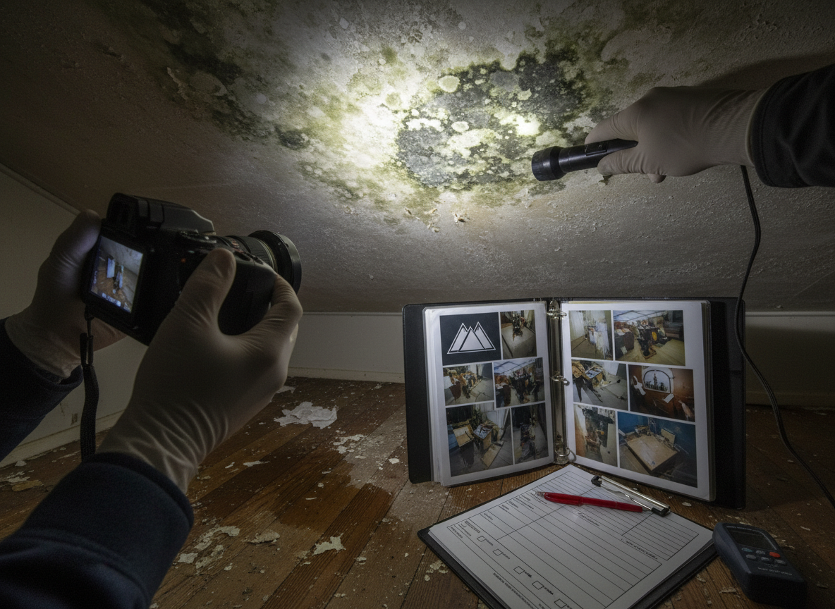 How to Document Mold Damage for Twin Peaks Insurance Claims