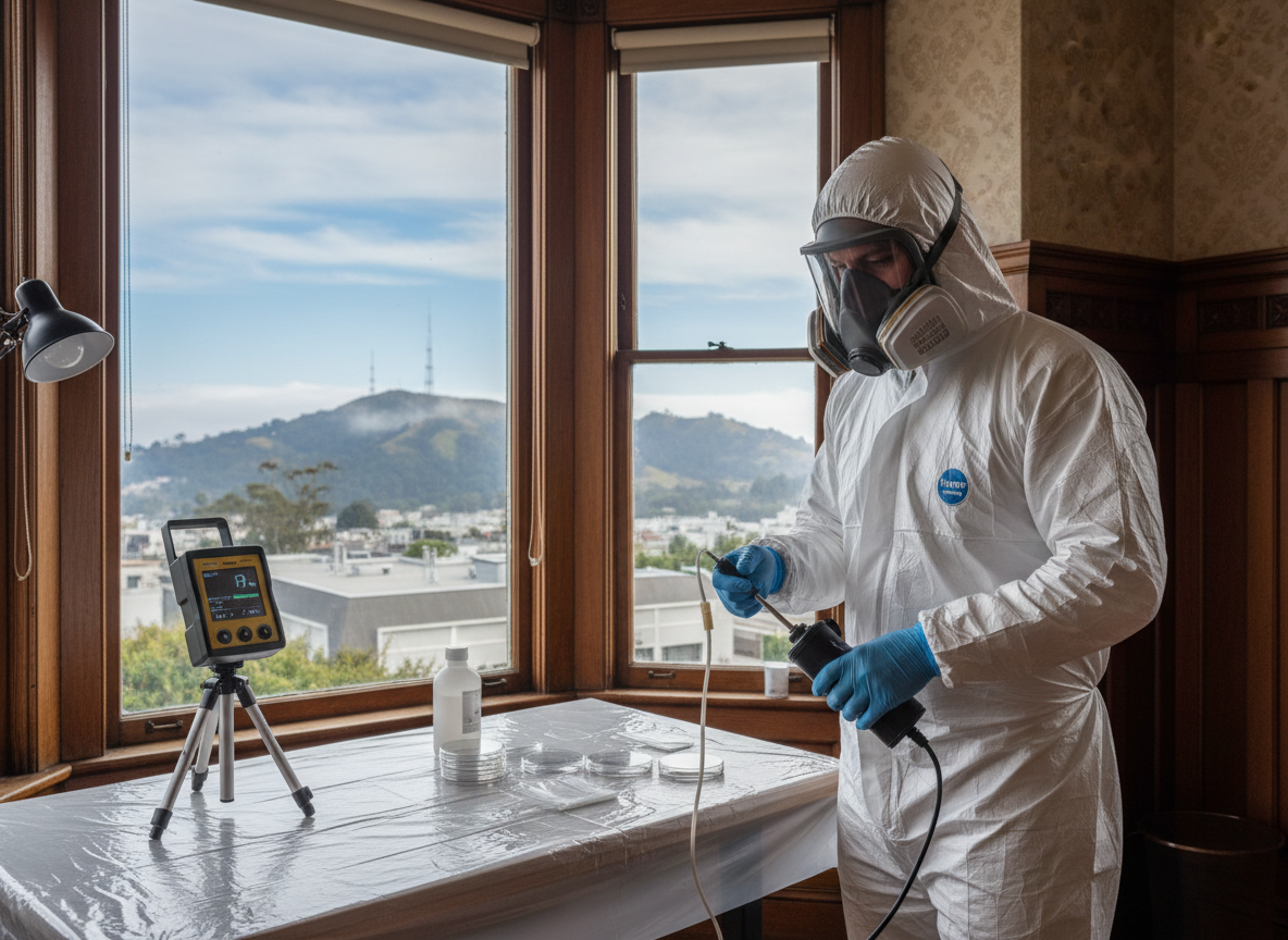 Air quality and mold testing in Twin Peaks