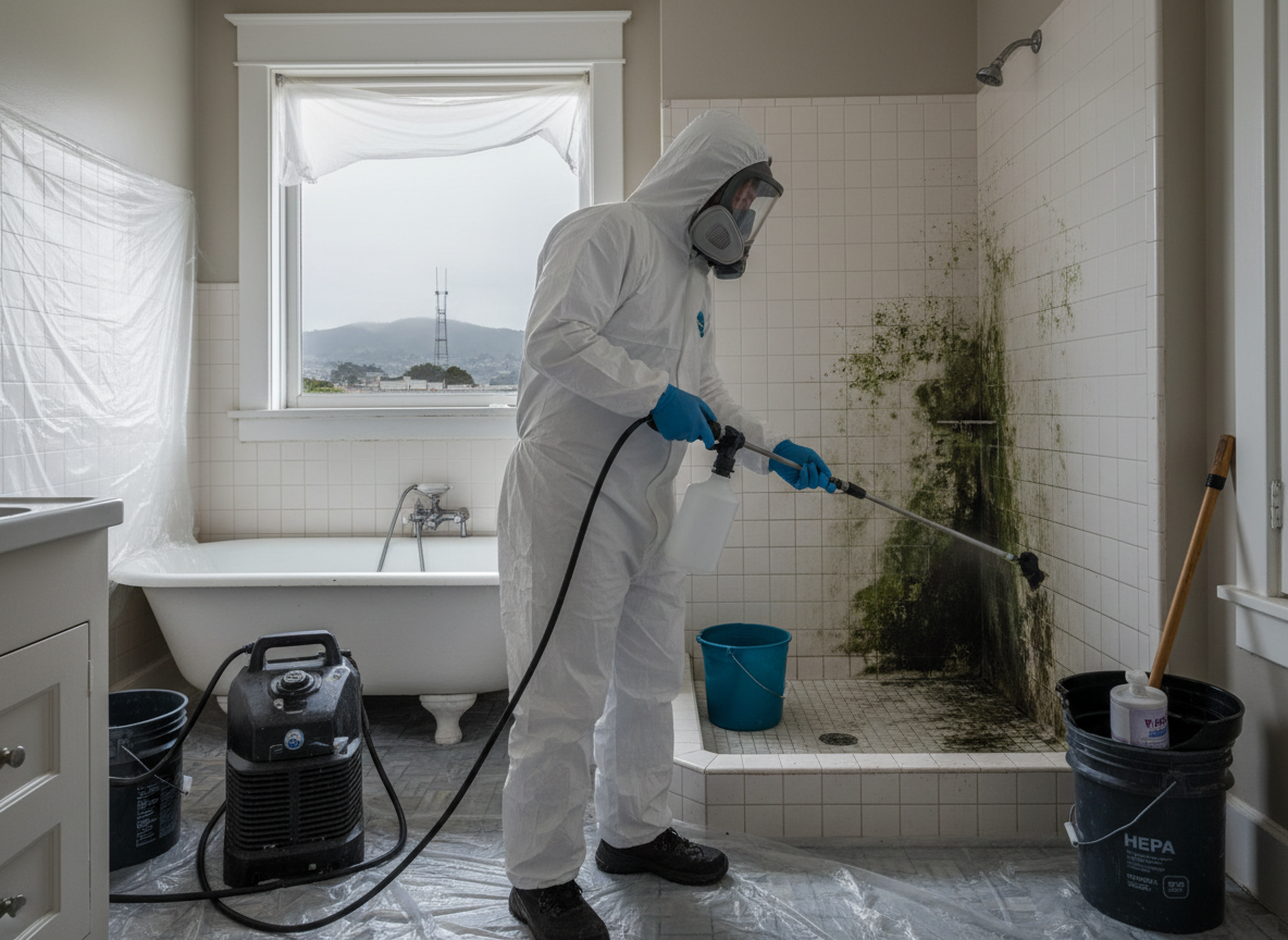 bathroom mold removal service in Twin Peaks