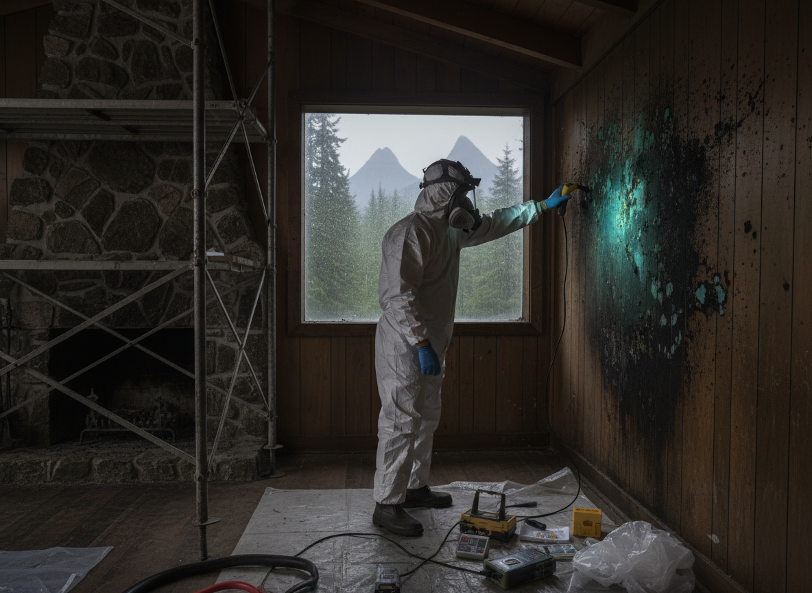 black mold inspection in Twin Peaks