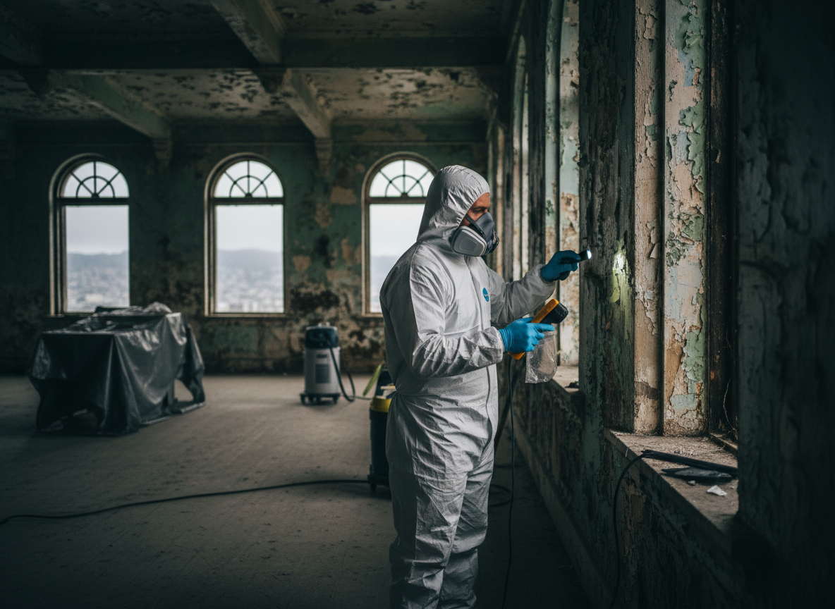 Commercial mold inspection in Twin Peaks