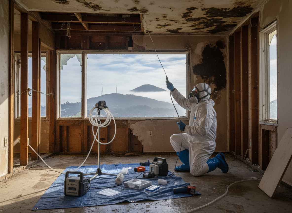 emergency mold testing services in Twin Peaks