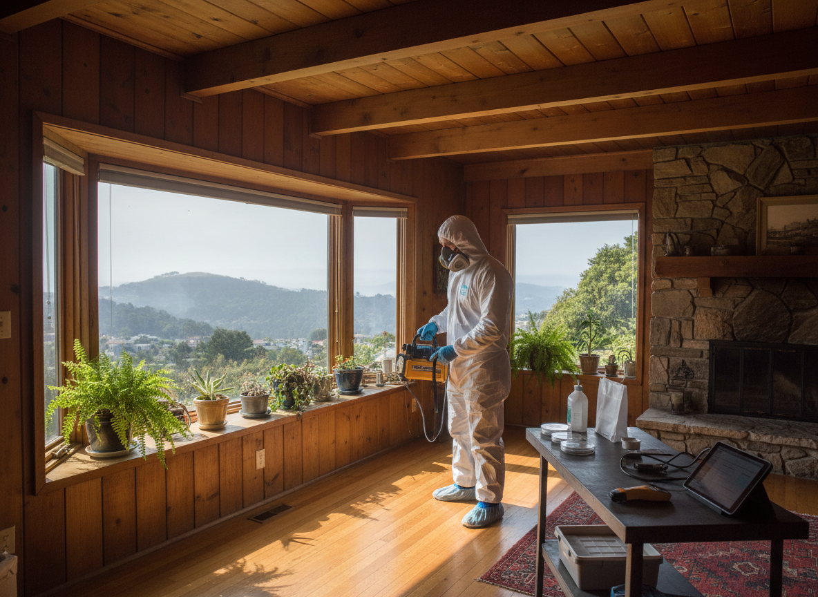 Residential mold testing in Twin Peaks