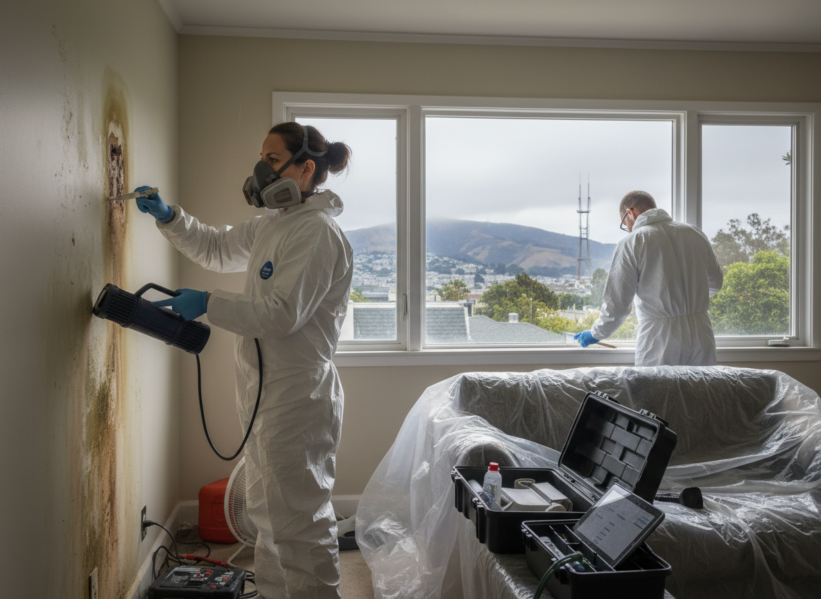 same day mold testing in Twin Peaks