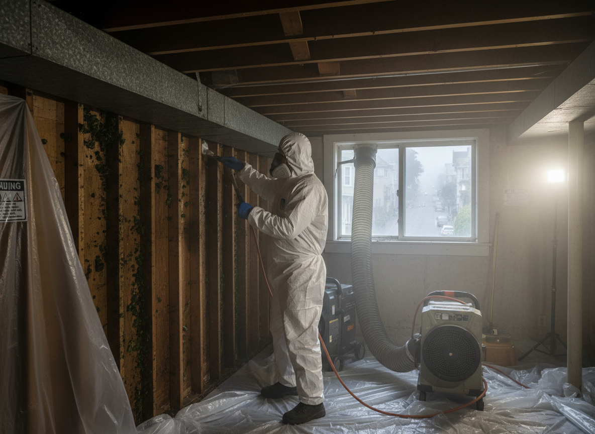toxic mold removal in Twin Peaks