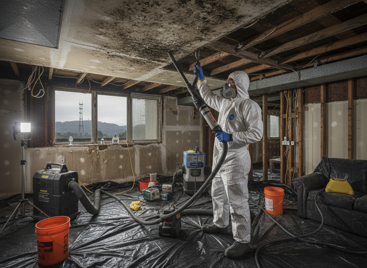 water damage mold remediation in Twin Peaks